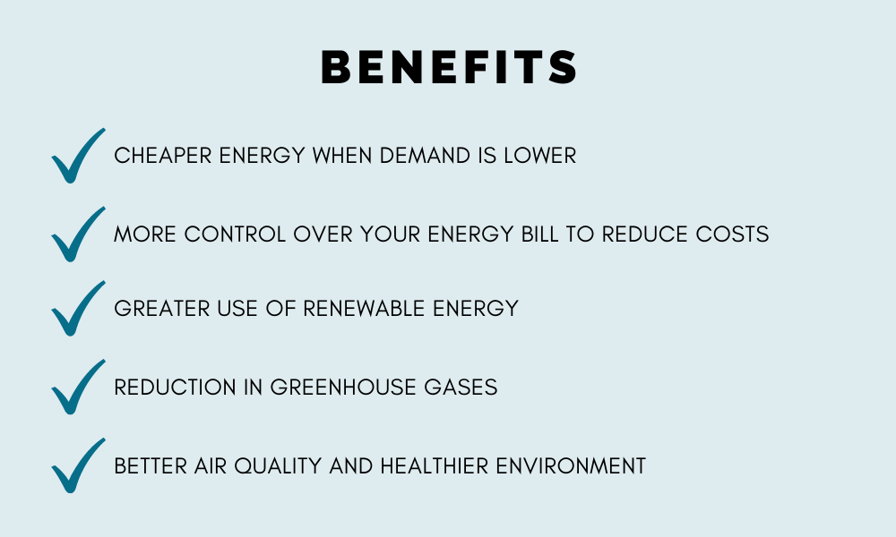 Benefits of TOU