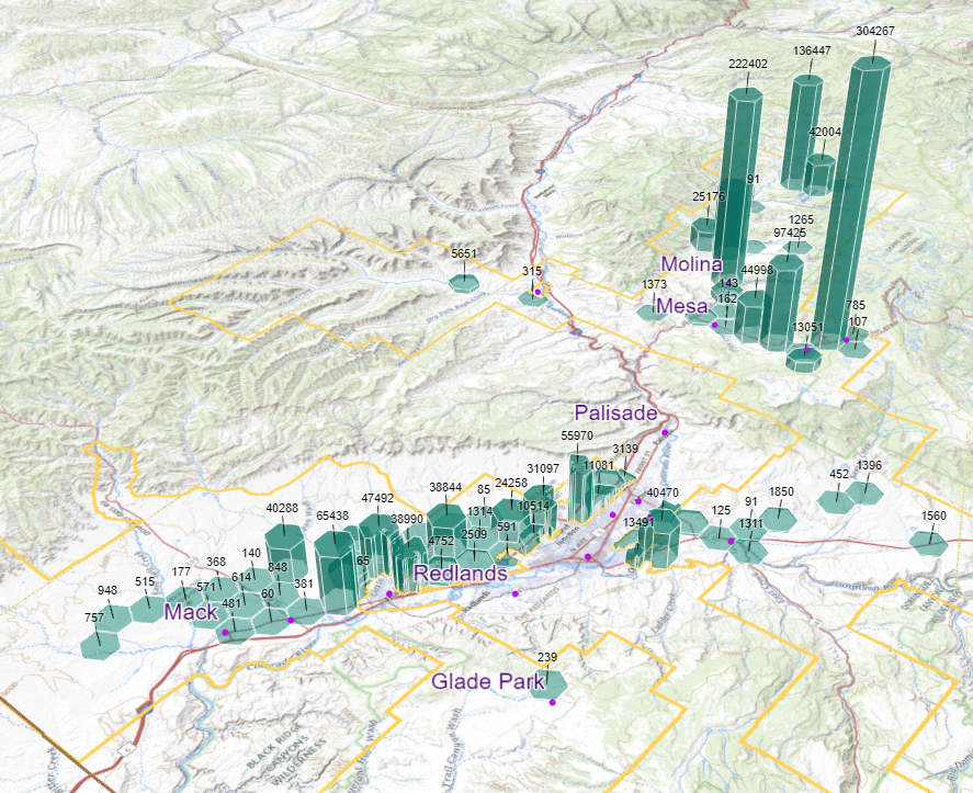 GIS tree map